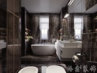 現(xiàn)代輕奢家居裝修裝飾室內設計效果-D209-7